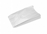 Пакет бумажный белый ламинированный 350*200*90мм жиростойкий (100/2000)