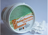 Дезинфицирующие таблетки "Хлорэксель" банка 370 таблеток (6шт/упак), упак