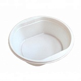 Тарелка суповая белая ПП 500мл (50/1600) Полимерпласт, шт
